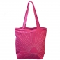 Preview: flevado Damen Schultertasche Freizeittasche Strassstein Musterung pink